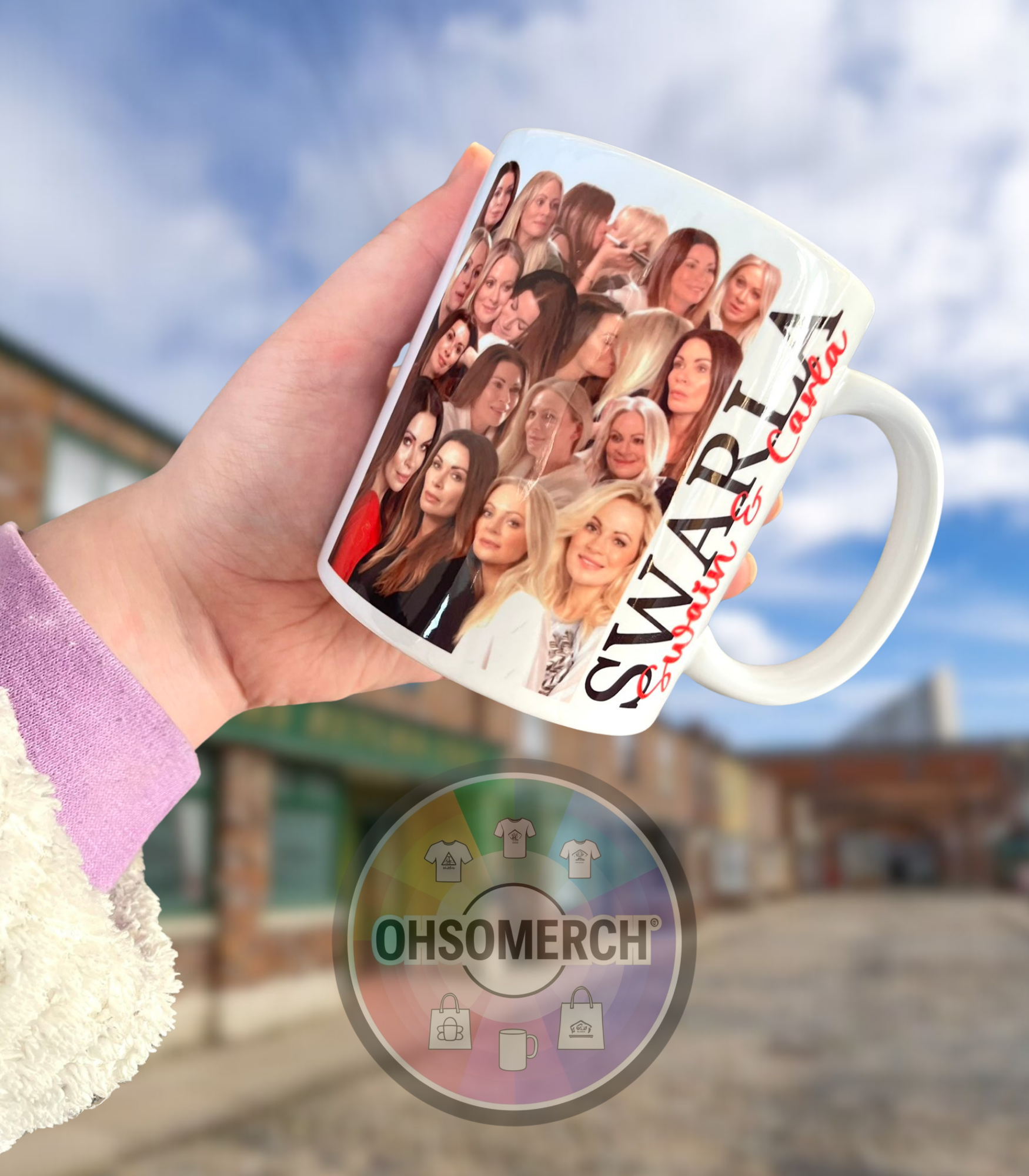 SWARLA - Lisa Swain & Carla Connor Mug (Corrie)