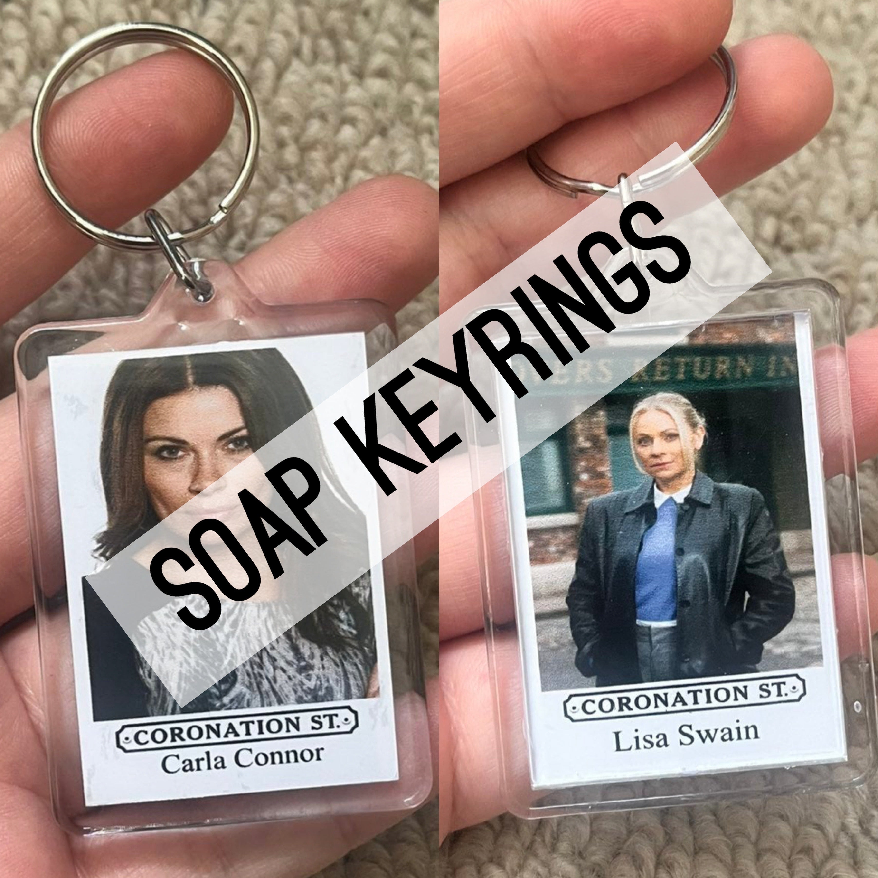Soap Fave Keyrings