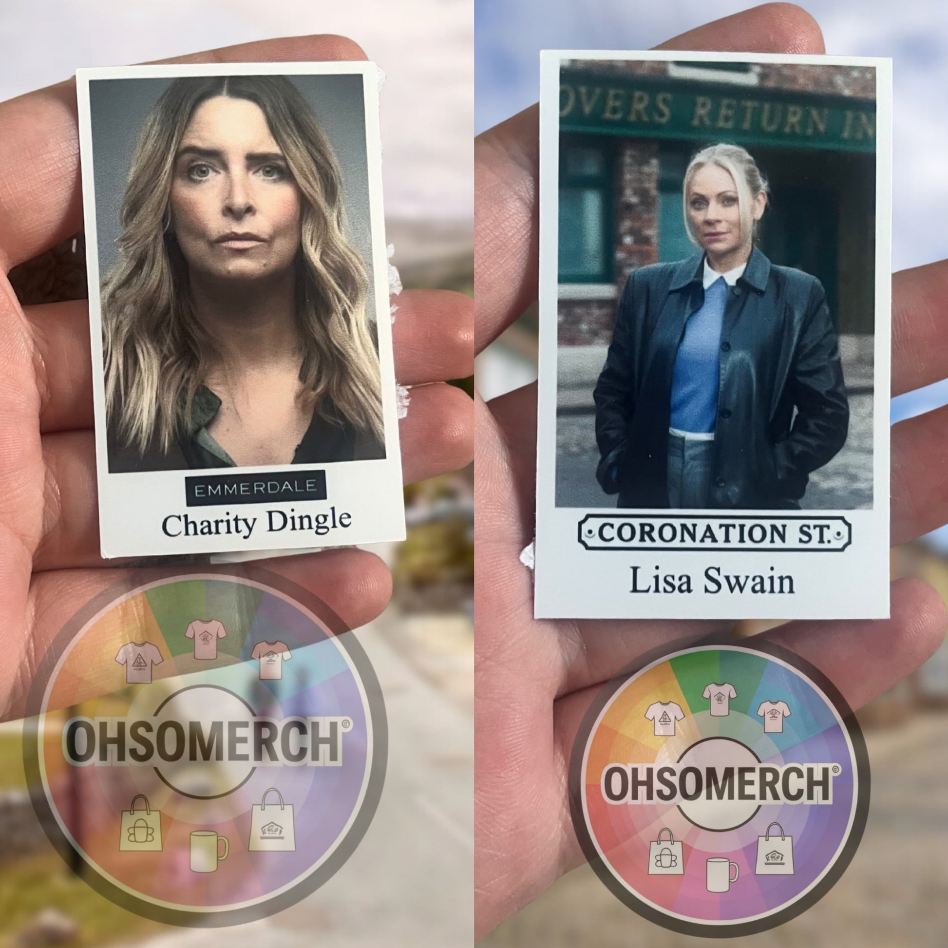 Cast Card Stickers