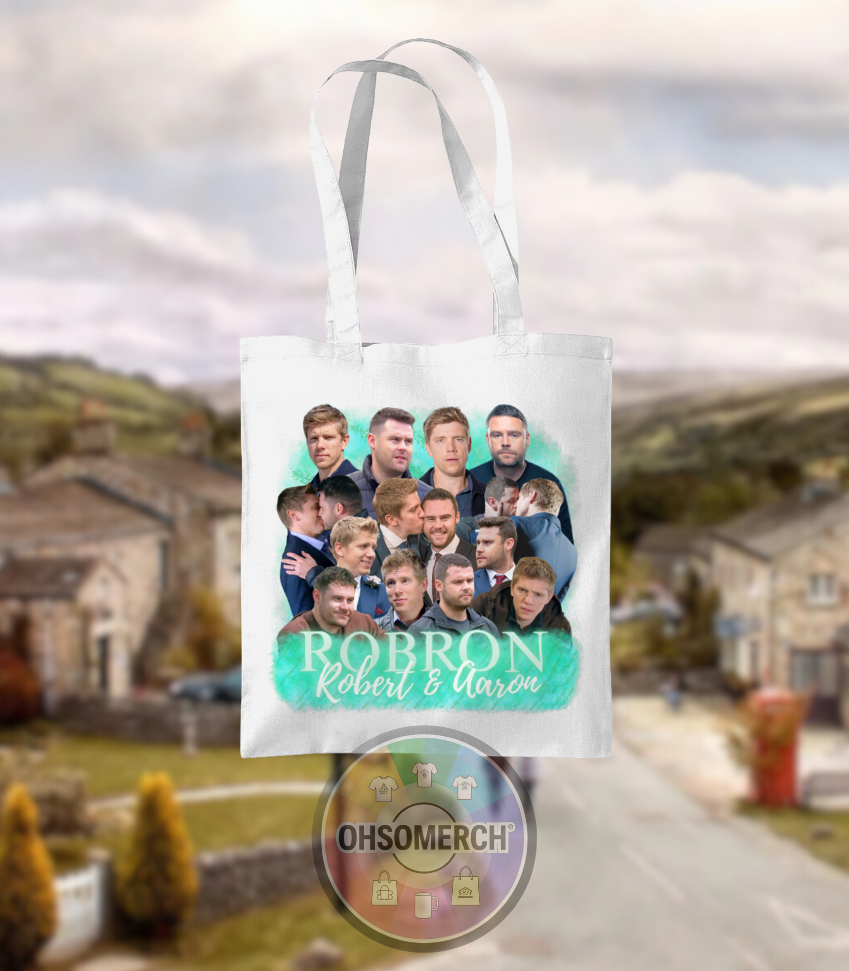 ROBRON - Robert & Aaron (Emmerdale) Tote Bag