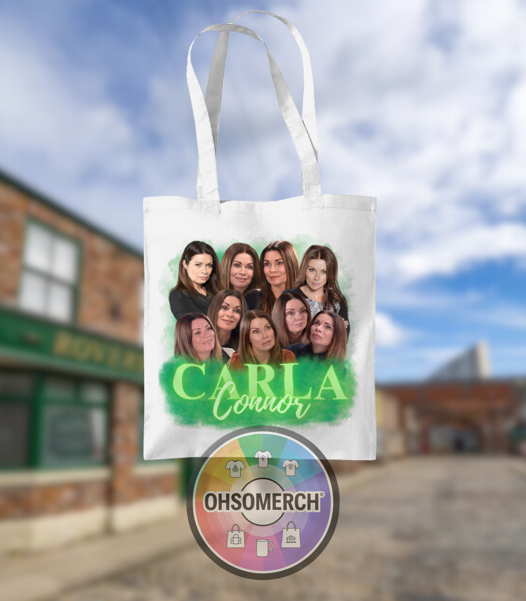 Carla Connor (Corrie) Tote Bag