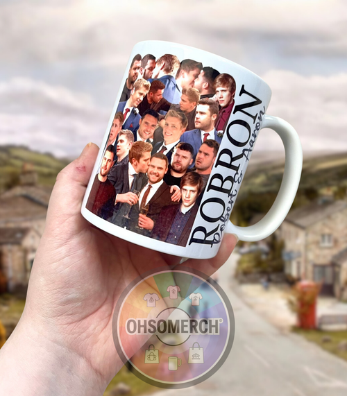 ROBRON - Robert Sugden & Aaron Dingle Mug (Emmerdale)