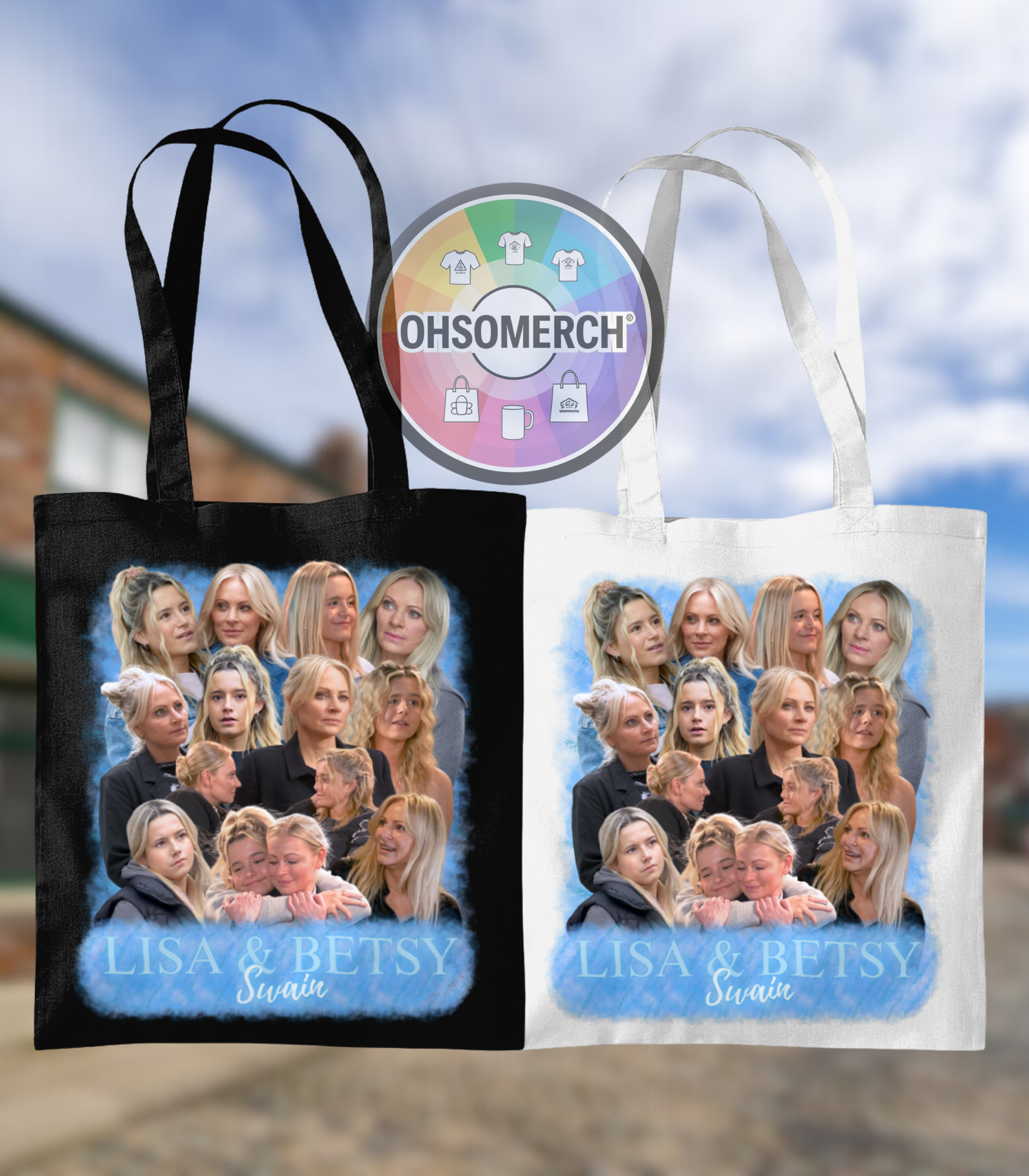 Betsy & Lisa Swain Tote Bag