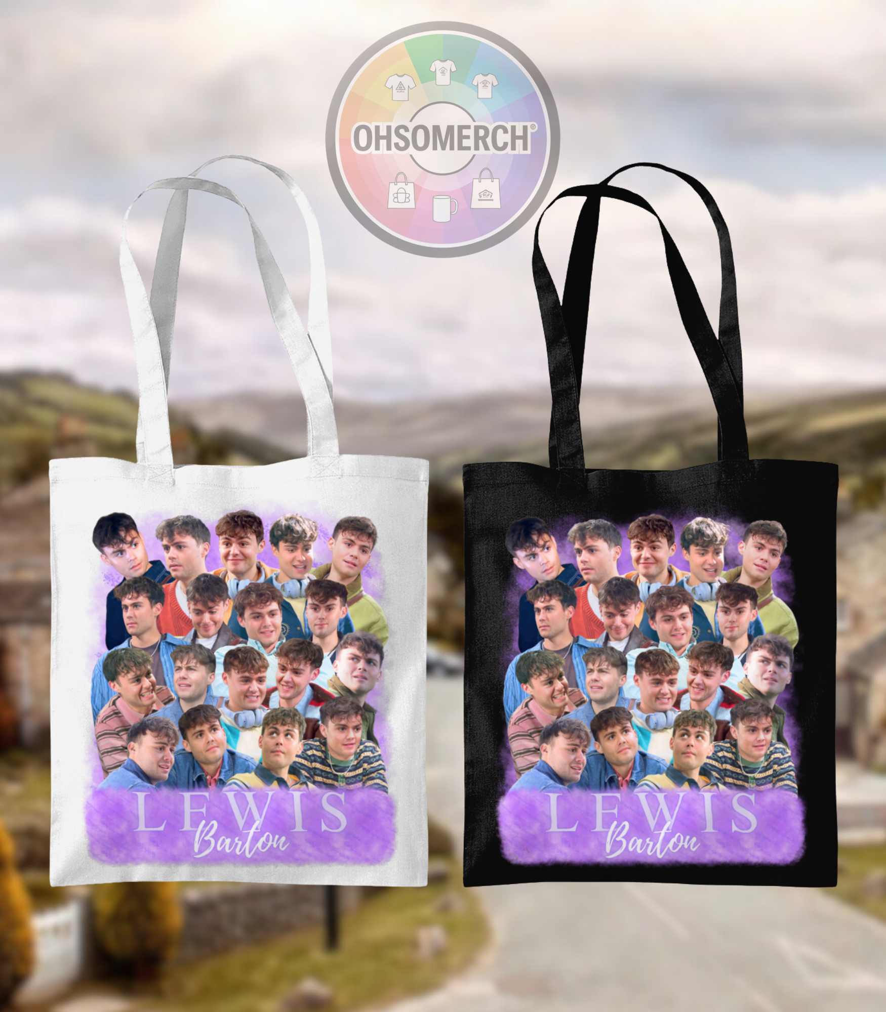 Lewis Barton Tote Bag