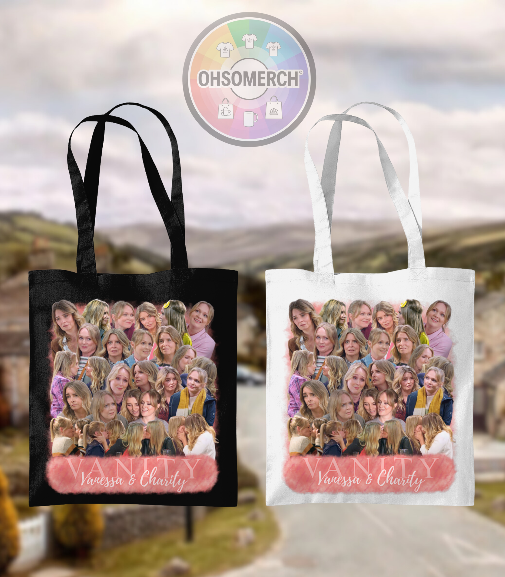 VANITY 2025 Design - Vanessa & Charity Tote Bag