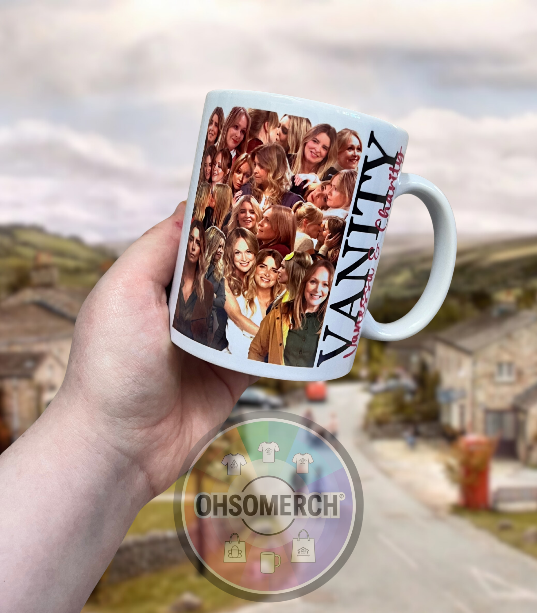 VANITY - Vanessa Woodfield & Charity Dingle Mug (Emmerdale)