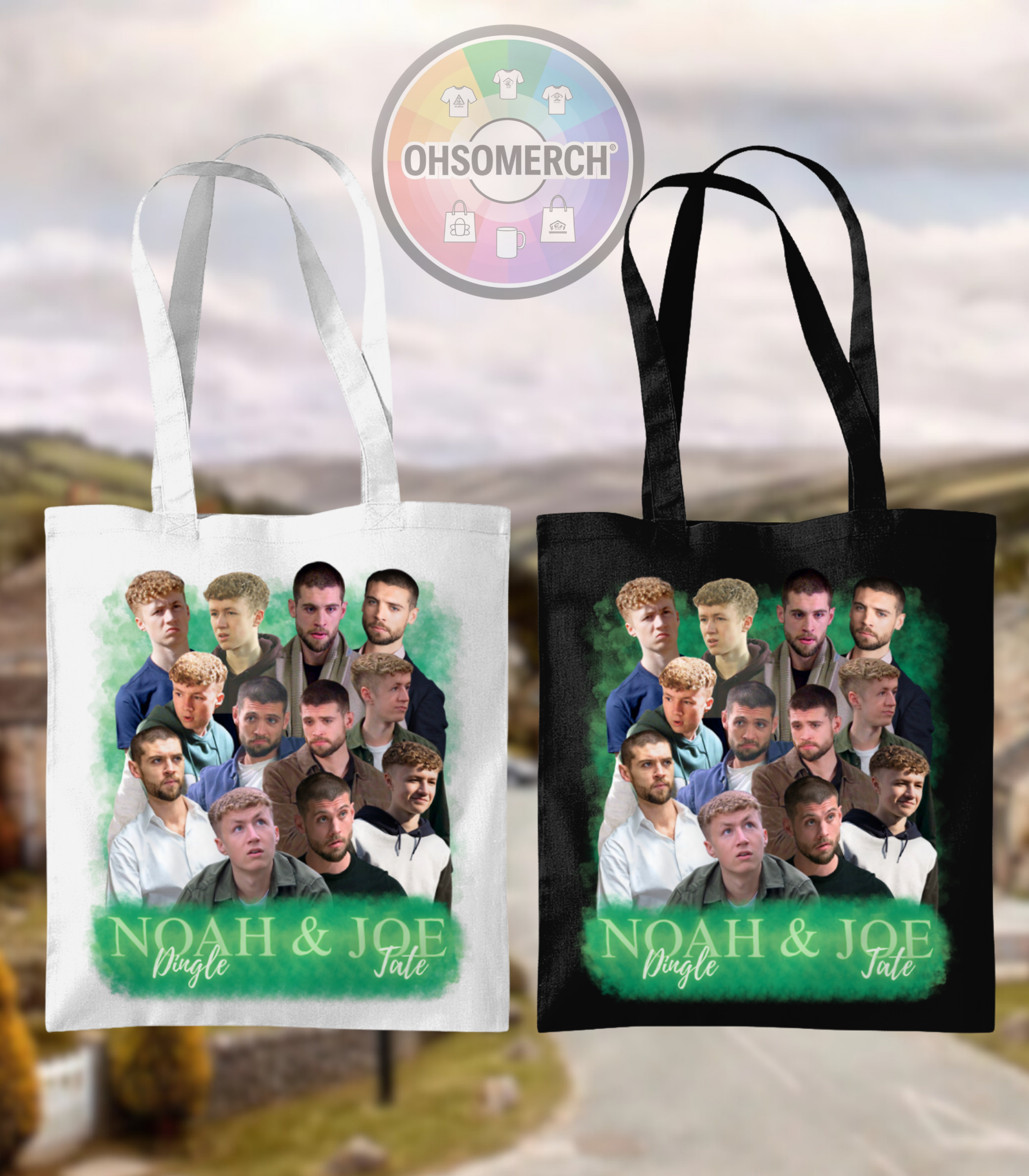 Noah Dingle & Joe Tate Tote Bag