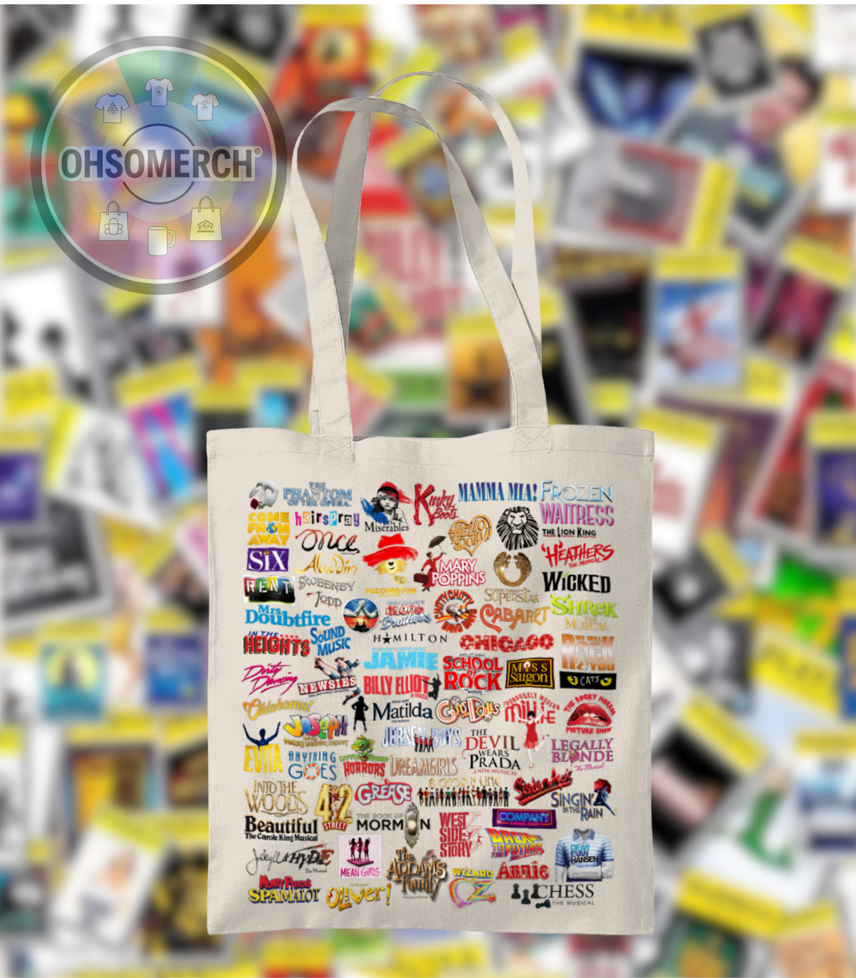 Theatre Logo Tote Bag