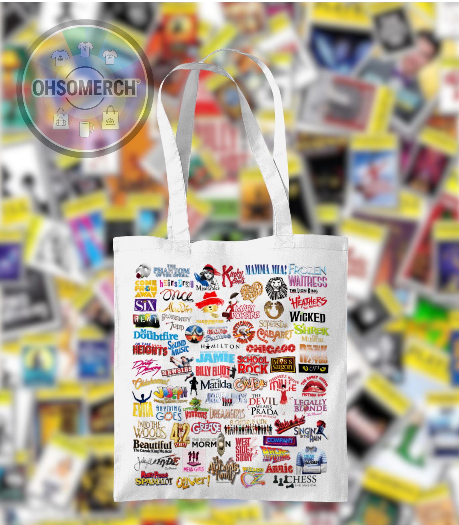Theatre Logo Tote Bag