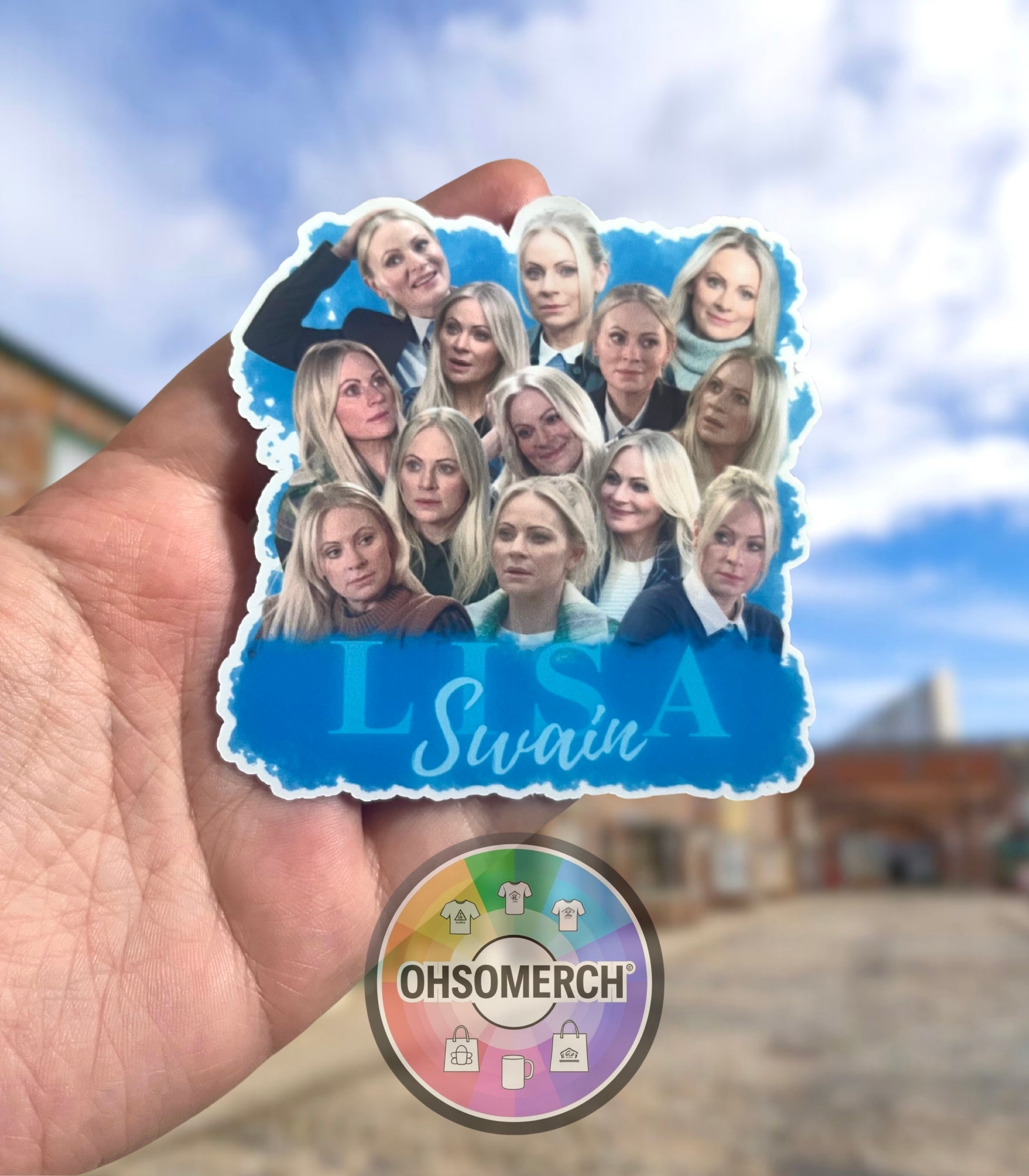 Soap character stickers