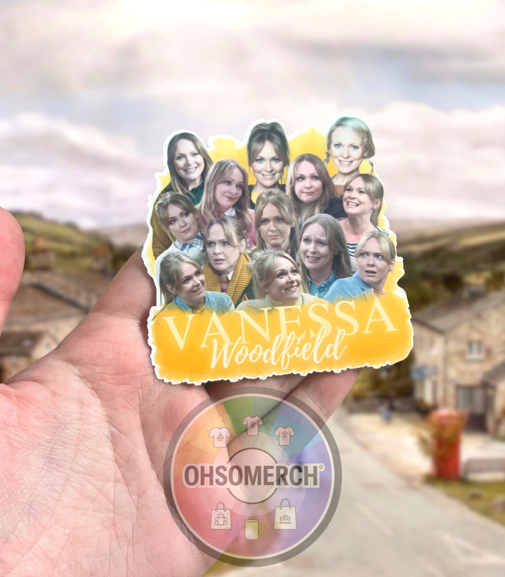 Soap character stickers
