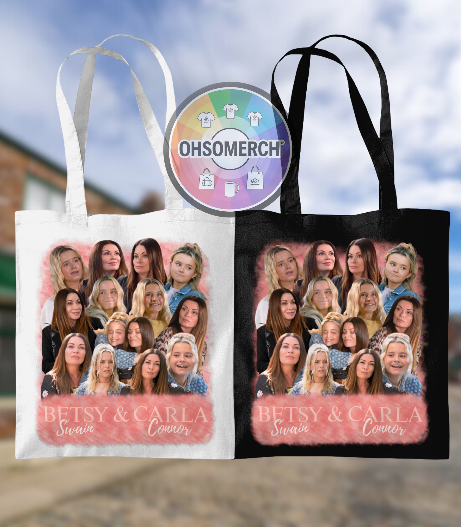 Betsy Swain & Carla Connor Tote Bag