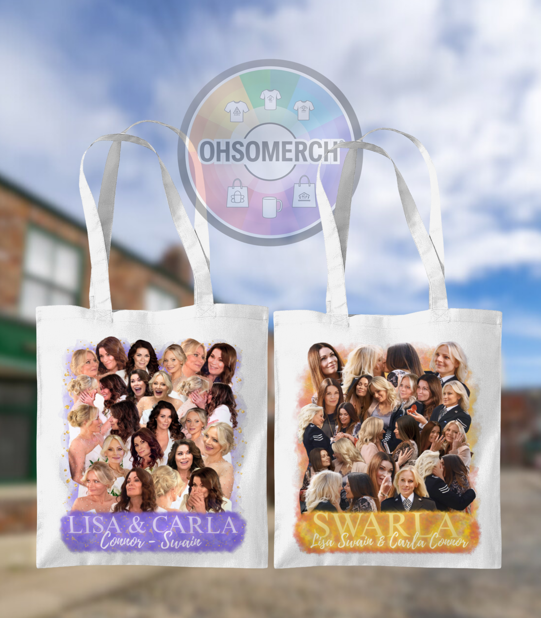 SWARLA DUO engagement AND wedding (Lisa & Carla Connor-Swain) Tote Bag