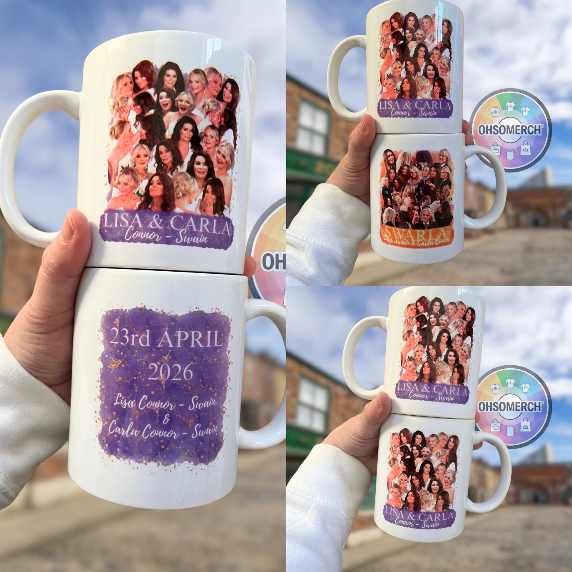 SWARLA Wedding - Lisa & Carla Connor-Swain Mug