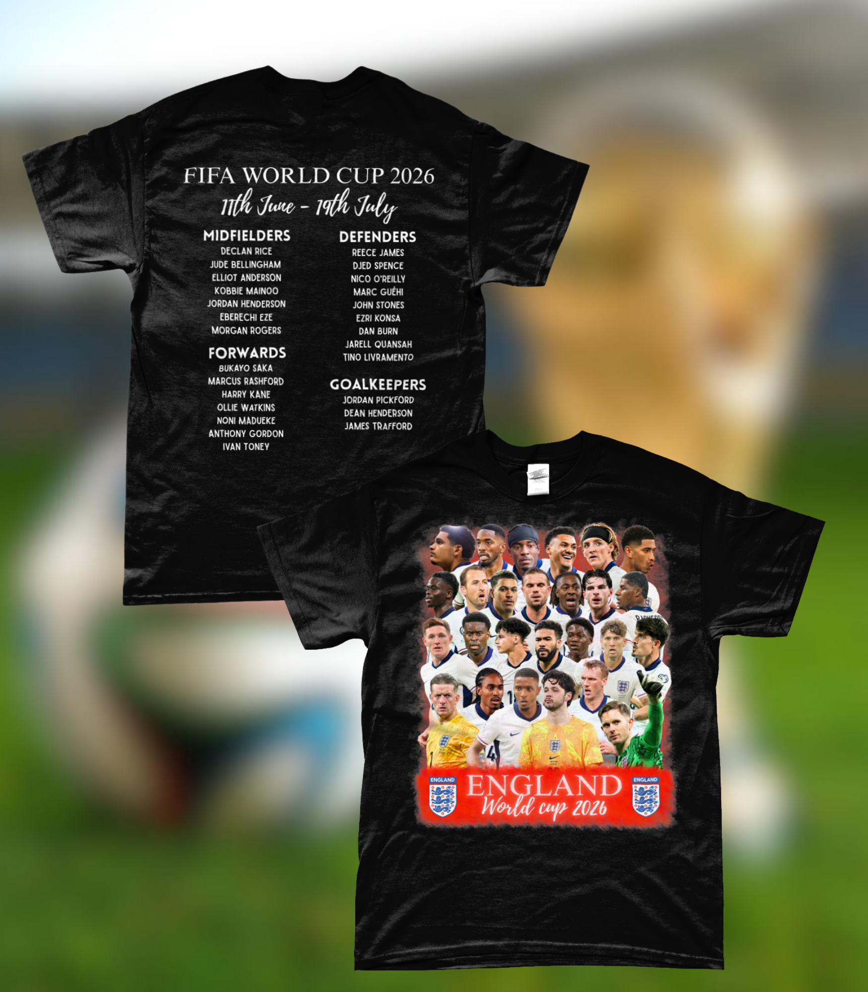 Team England World Cup T-Shirt